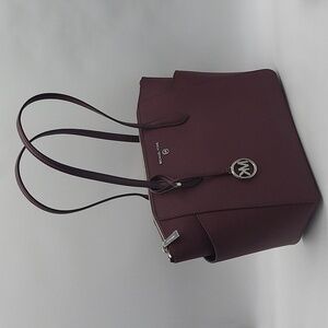 201- MICHAEL Michael Kors Maryland Merlot Women's Tote NWT